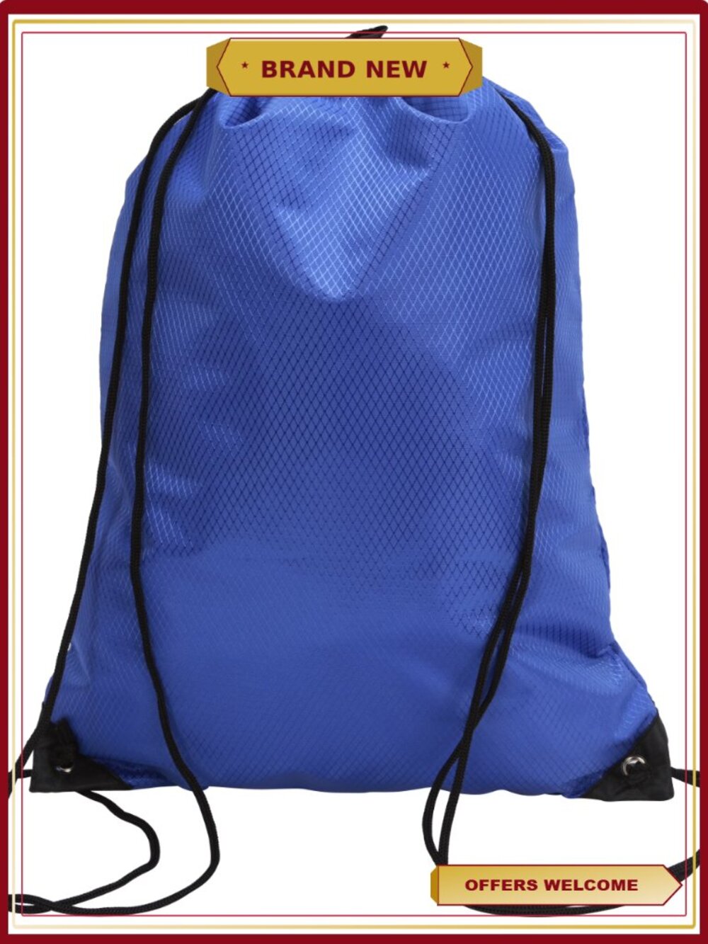 Athletic Works 11L Cinch Sack Backpack (2 Pack) Drawstring Gym Bag - Picture 2 of 6